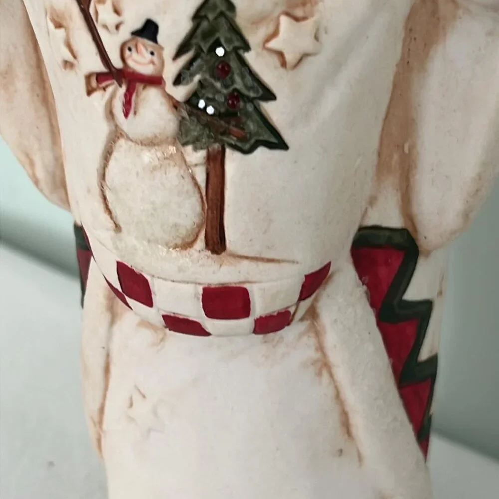 St. Nicholas Square Father‎ Christmas Figurine Christmas Decor Holiday Santa